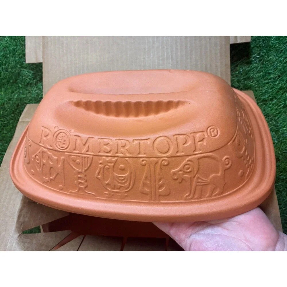 Römertopf 111 Clay Baker Roaster NOS New in Box Microwave Oven Cooker